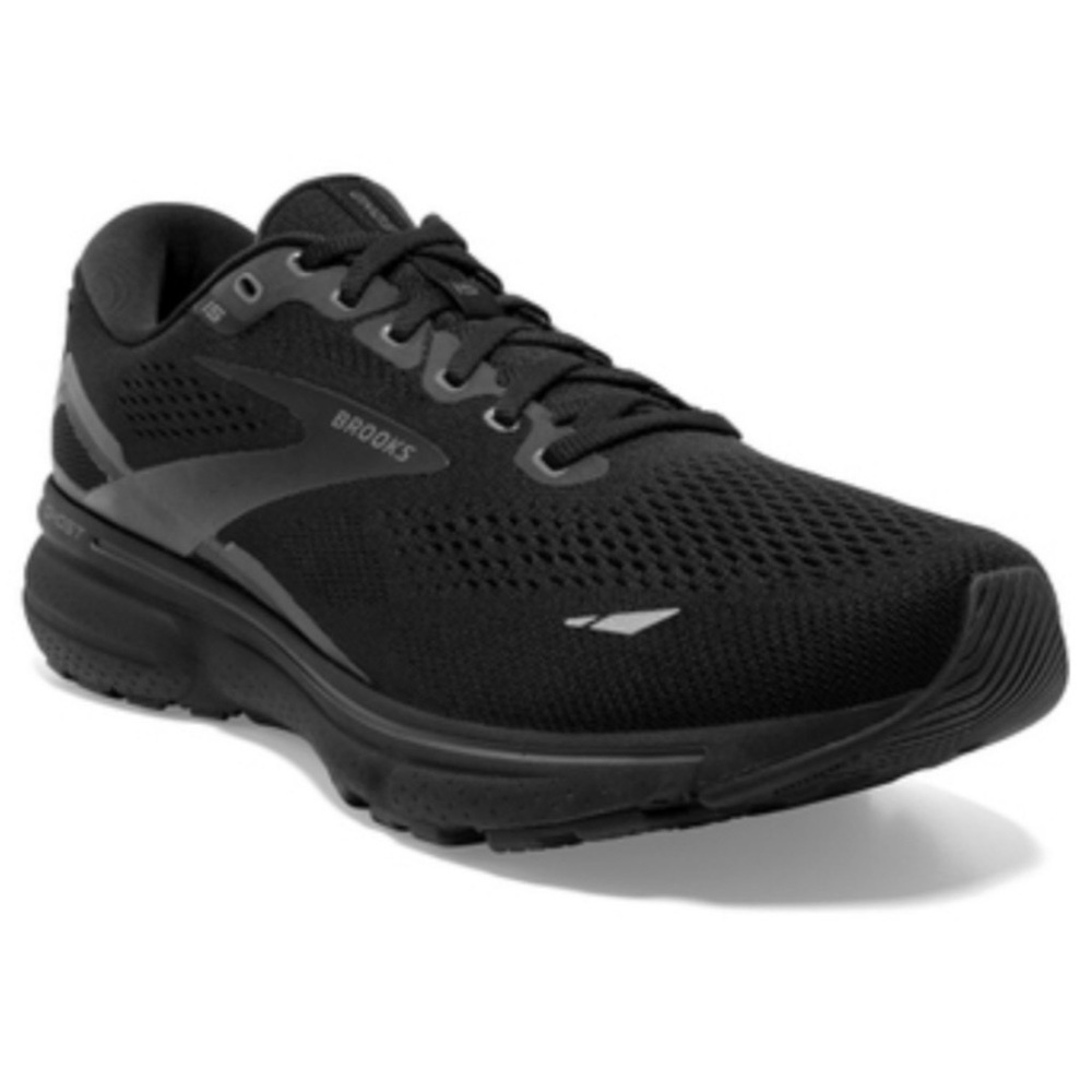 Brooks Ghost 15  Running Shoes - Triple Black Mens Size 9.5 Medium D